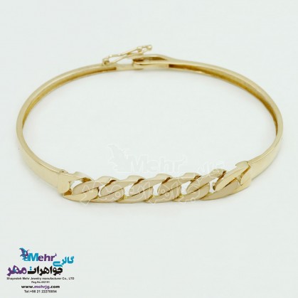 دستبند النگویی طلا - طرح کارتیه-MB1098